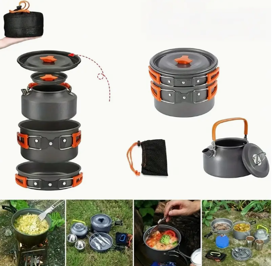 Portable Camping Cookware Set