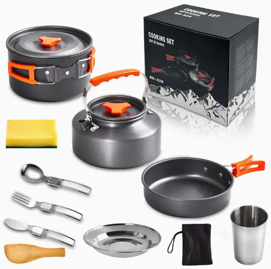 Portable Camping Cookware Set
