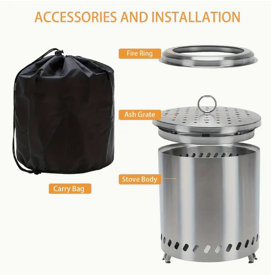 Portable Desktop Fire Pit