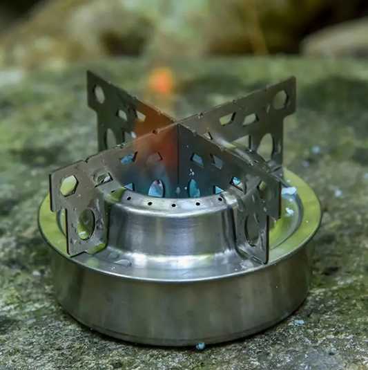 Titanium Mini Alcohol Stove Set